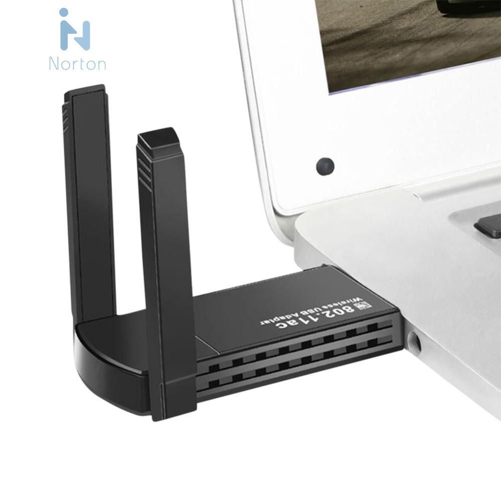 Wifi6 อะแดปเตอร์ USB WiFi USB 3.0 การ์ดเครือข่ายไร้สาย 2.4G/5GHz ...