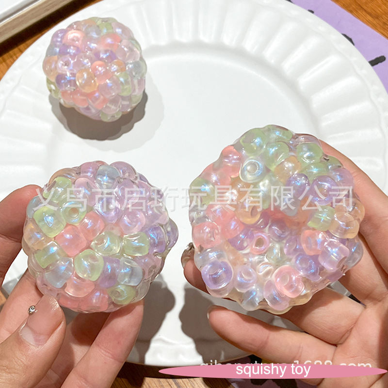 Taba Squishy ทาบะสกุชชี่ ของเล่นบีบ ของเล่น pop it สไลม์ Slime ลูกปัด ...