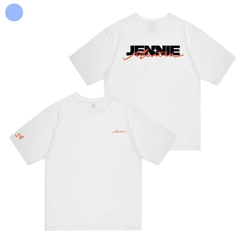JENNIE mantra Tシャツ ショートパンツ 白 JENNIE mantra Tシャツ ショートパンツ 白