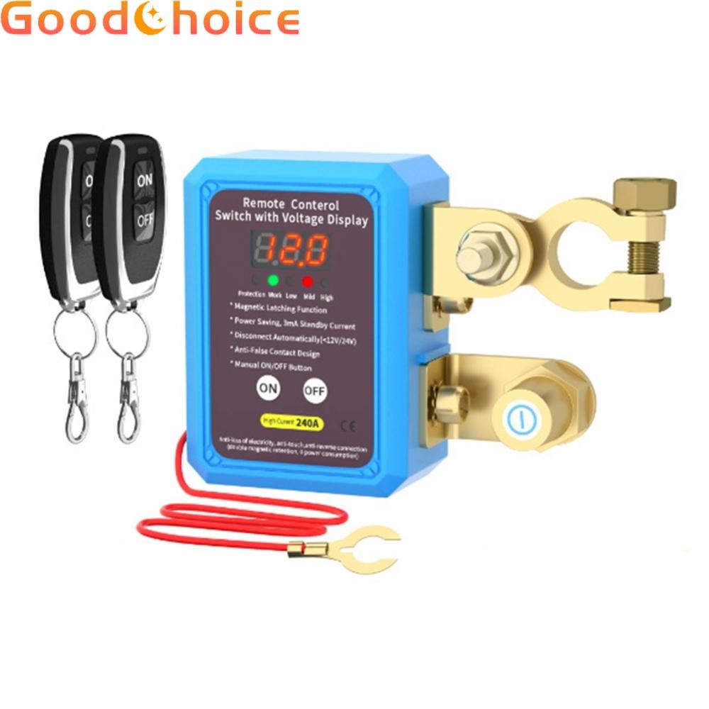 【Good】Enhanced Security Car Battery Remote Disconnect With Voltage ...