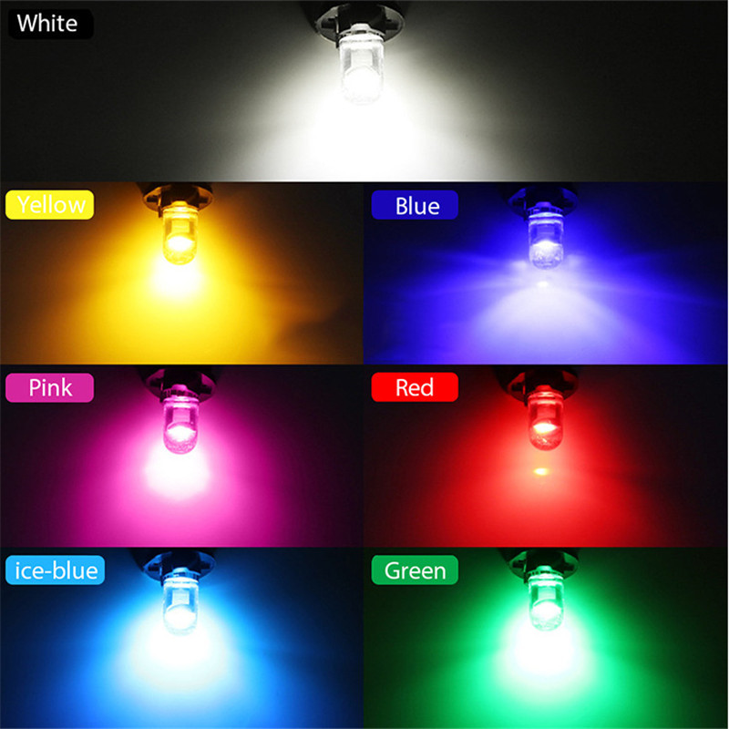 T10 RESIN FULL GLASS ไฟ LED 360 12V 12VOLT DUS LIGHTS SUPER BRIGHT ...