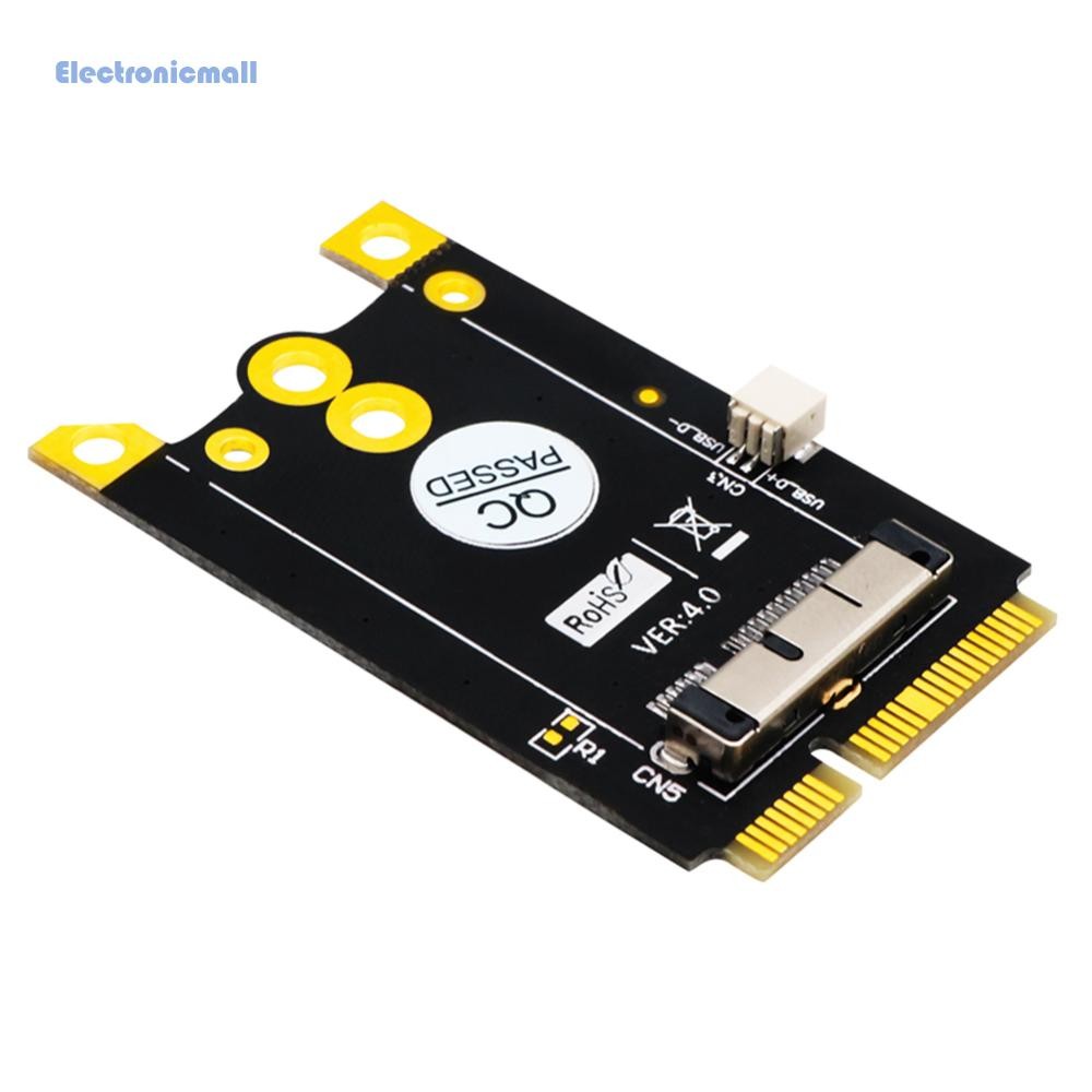 โมดูลอะแดปเตอร์ Mini PCI-e mPCI-e ถึง 12+6 Pin WiFi WLAN ตัวแปลงไร้สาย ...
