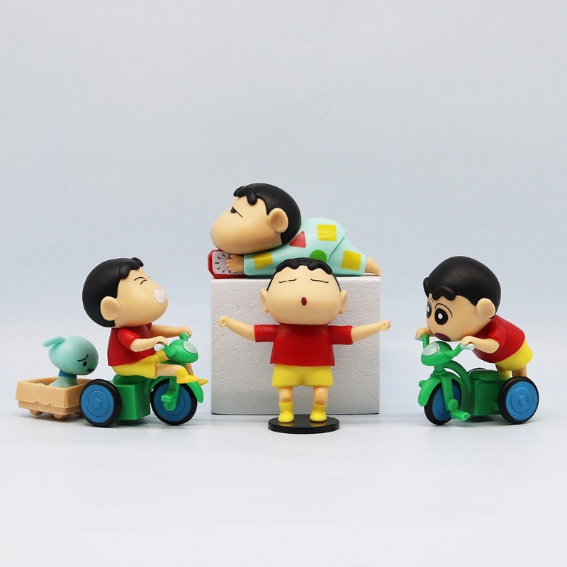 Crayon Shin-chan Dynamic New Life Series อะนิเมะ Action Figure Wind-Up ...