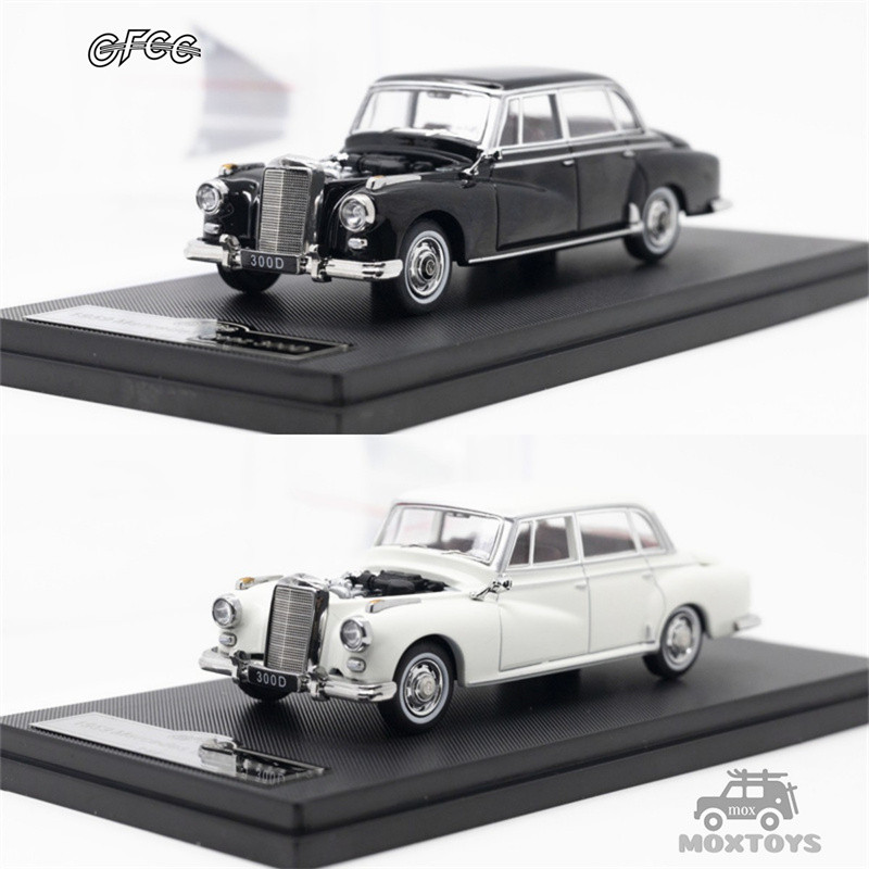Modellino GFCC 1:64 Mercedes 300D 1959 Bianco – Auto Classica In Metallo Pressofuso