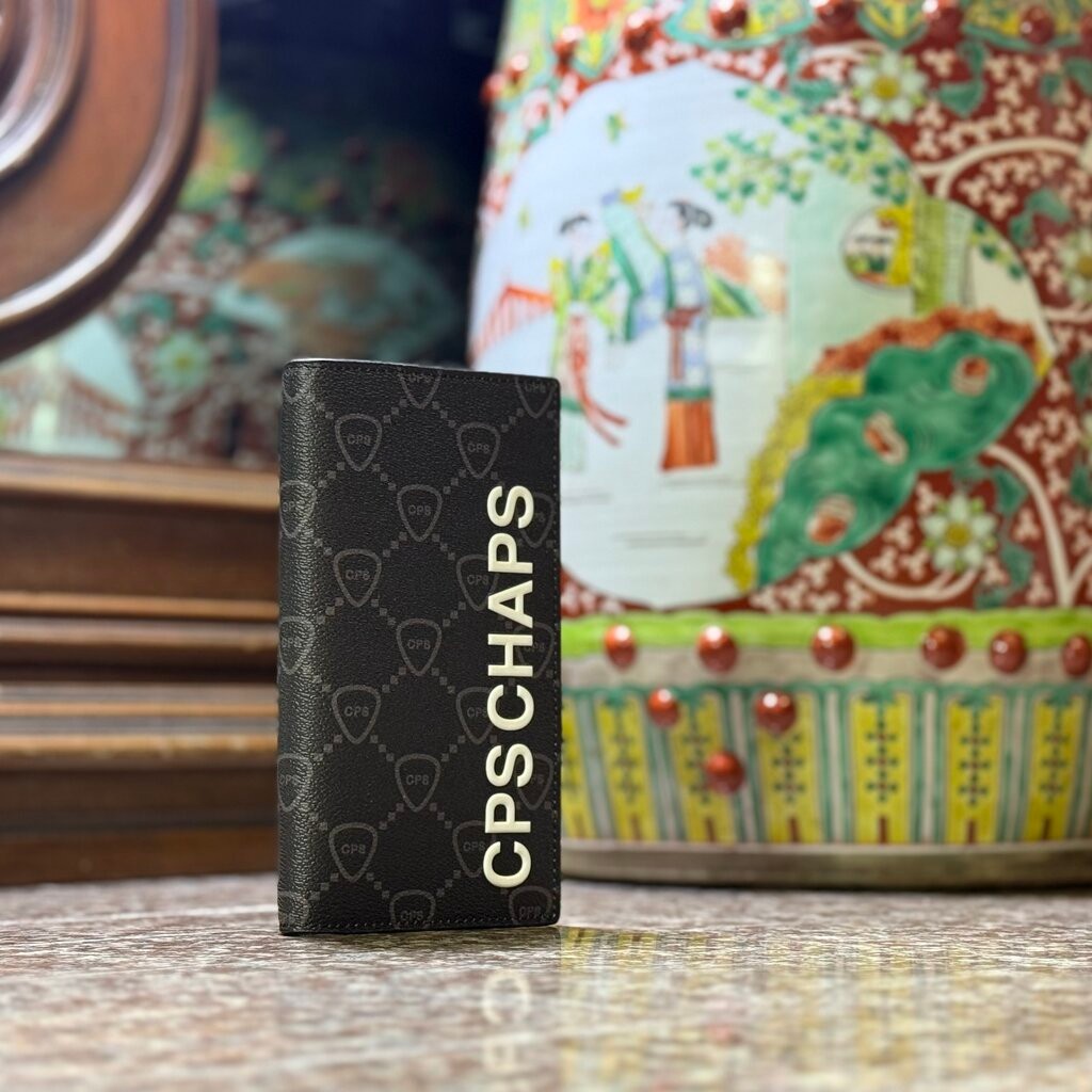 กระเป๋า CPS CHAPS Monogram Wallet ‘BLACK’ | Shopee Thailand