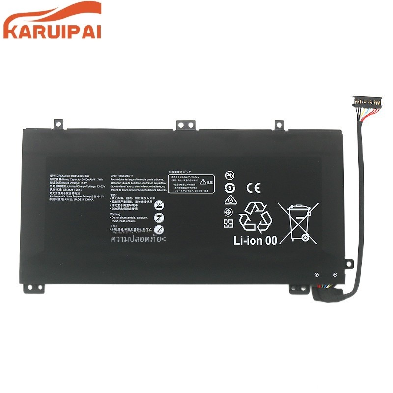 Batteria HB4593J6ECW 41.7Wh Per Huawei MateBook 13 2020 (HN-W19L, WRT-W19, WRT-W29, WRT-WX9)