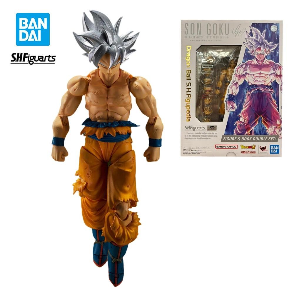 Figurine DBZ Son Goku Ultra Instinct – 32 Cm, PVC, Socle Lumineux, Statue Manga, Neuve