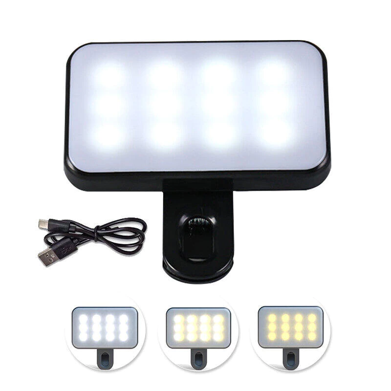 รีวิวไฟติดหัวกล้องและโคมไฟเซลฟี่ LED แบบพกพา ปรับ 3 โหมด 10 ระดับ แสงถนอมสายตาสำหรับมือถือและแล็ปท็อป (ไฟ led พกพา) 2