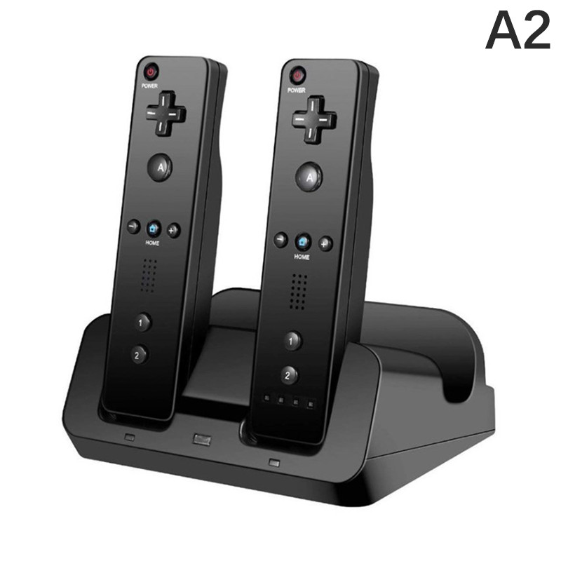 [NAY] แท่นชาร์จแท่นชาร์จสําหรับ Wii U Remote Controller Gaming Handle ...