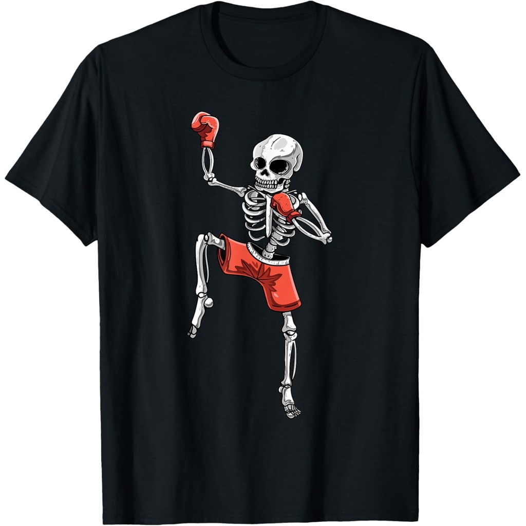 ((จัดส่งตลอด 24 ชั่วโมง) Skeleton Muay Thai Halloween Kick Boxing MMA ...