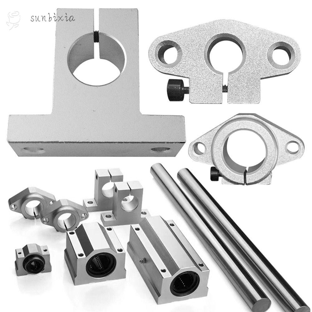 Sunbixia 1 PC Rail Shaft Support, SK8 SK10 SK12 SK16 SK20 XYZ Table ...