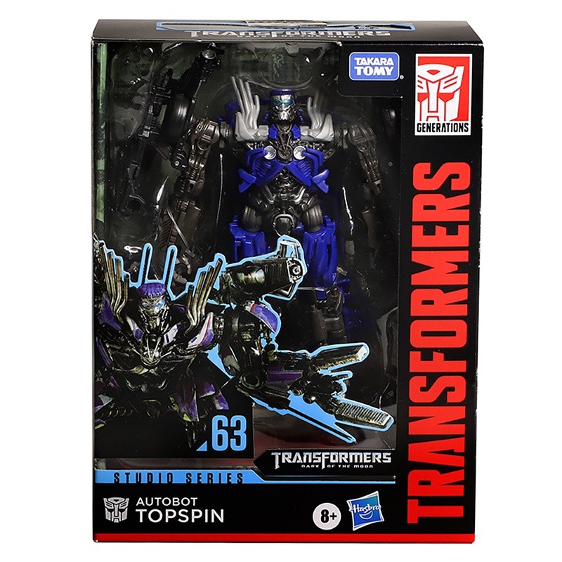 Hasbro Transformers SS63 Deluxe Class Topspin Studio Series Anime ...
