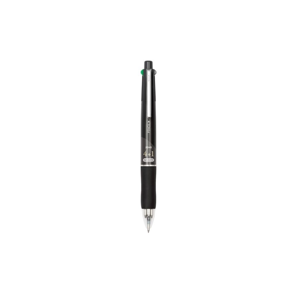 JAVA ปากกาลูกลื่น รุ่น JET 4+1 สีดำ 0.7 มม. | Shopee Thailand