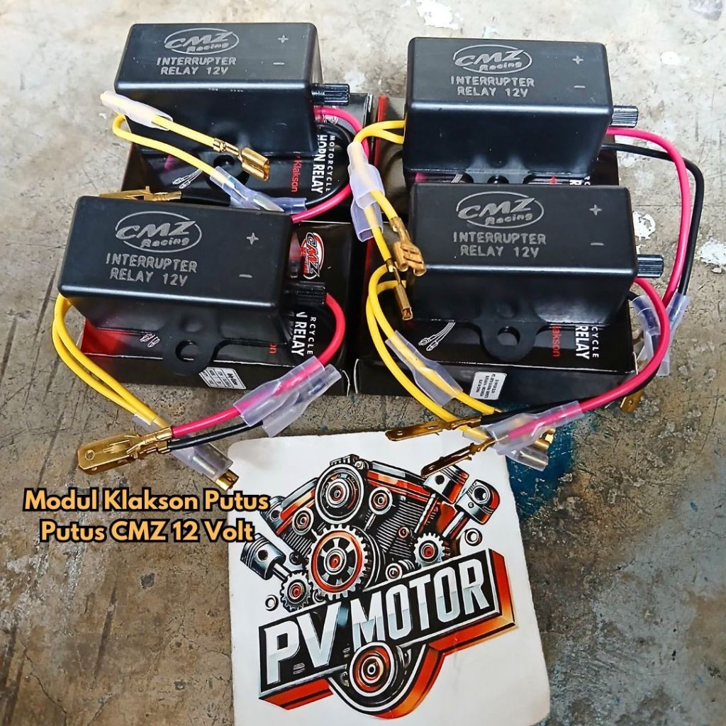 CMZ Universal Car Motorcycle 12V Disconnect Horn Module Relay สามารถ ...