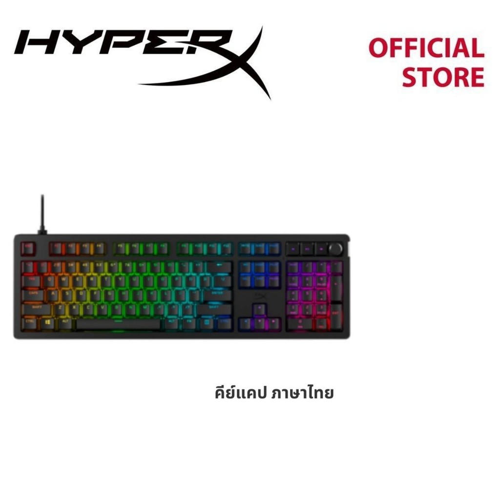 [TH Layout] HyperX Alloy Rise Gaming Keyboard คีย์บอร์ดเกมมิ่ง (7G7A3AA ...
