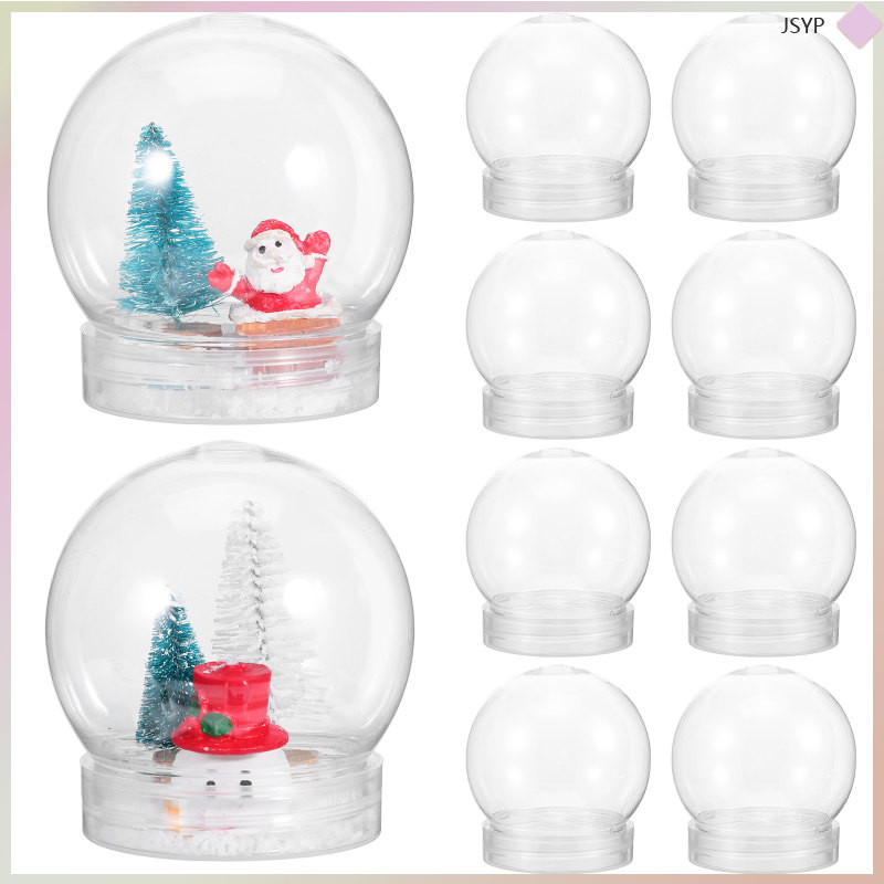 Snow Globe Kit Display Case Filling Transparent Supplies junshaoyipin ...