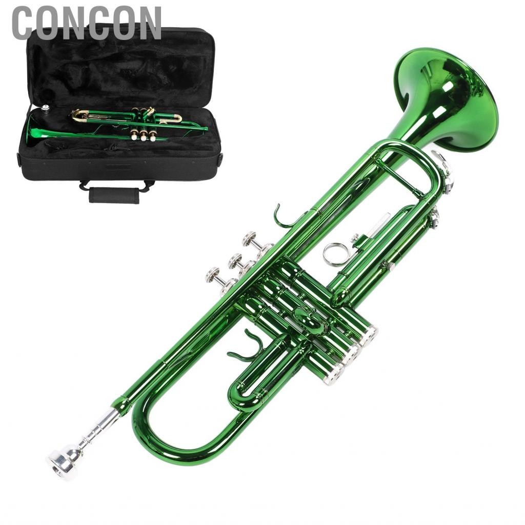 Concon Bb Key ทรัมเป็ตเครื่องดนตรีลม Ni ทองแดงวัสดุสำหรับ Beginner ...