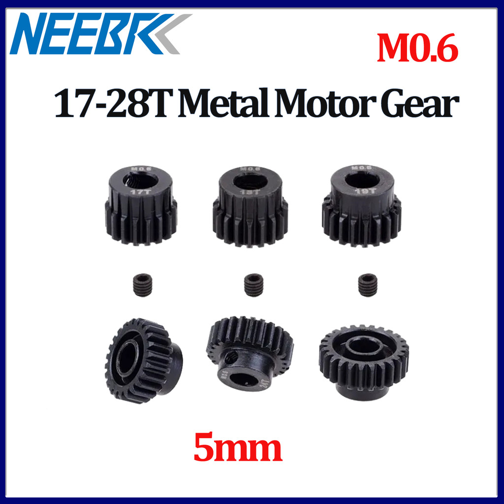 SURPASS HOBBY Set 5 Pignoni 48DP 3.175mm 21T-25T Per Motore 1/10 RC - Foto 5