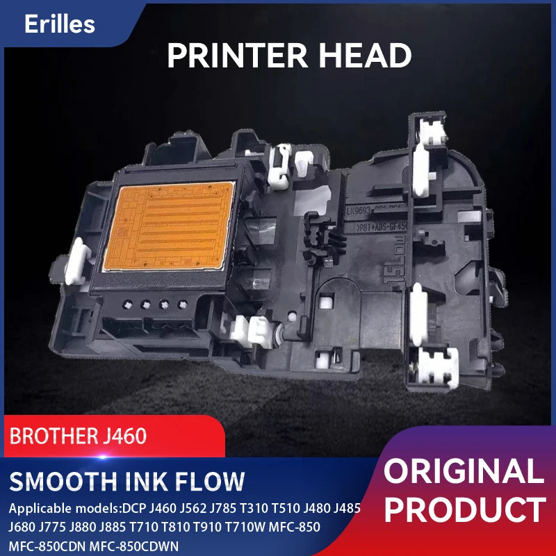 หัวพิมพ์ J460 สำหรับเครื่องพิมพ์ Brother DCP J562 J785 T310 T510 T810 ...