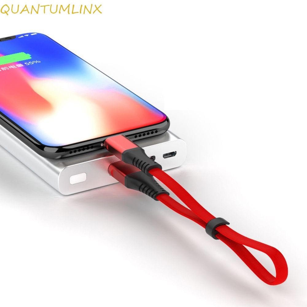 QUANTUML Data Cord Sync Wire สายแบตเตอรี่ สายดิจิตอล 30 ซม. อะแดปเตอร์ ...