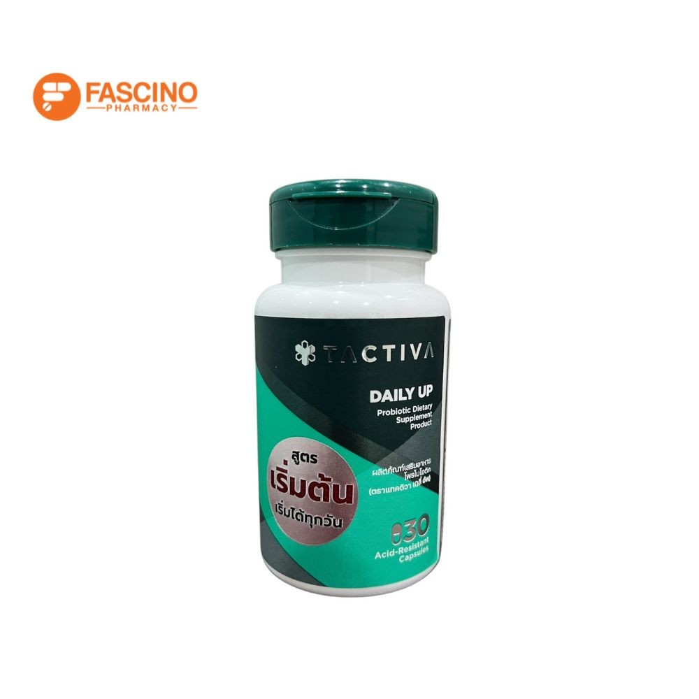 Tactiva Probiotic Daily Up ผลิตภัณฑ์เสริมอาหารโพรไบโอติก เดลี่ อัพ สูตร ...