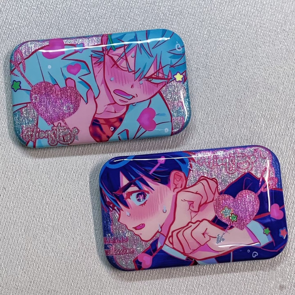 Alien Stage Heart Series Square Anime Badge Ivan Till เข็มกลัด Suae ...