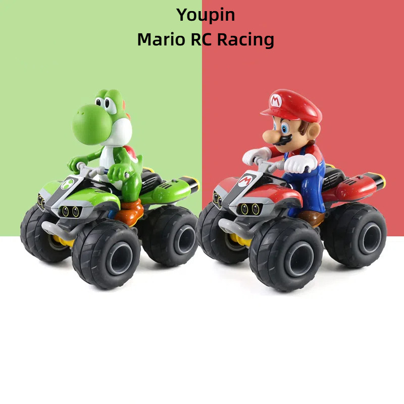 Youpin Mario รีโมทคอนโทรล Racing ไร้สาย RC Remote Boy ชาร์จ Mario ...