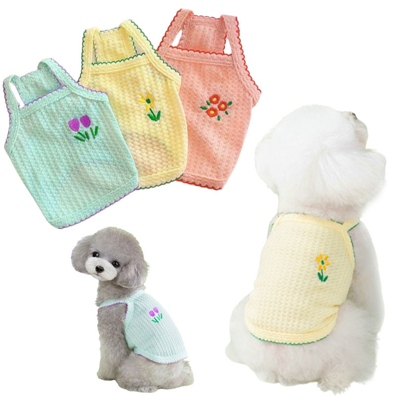 Pet Puppy Vest for Chihuahua yorkie Dog Cute Teacup Dog Clothes Girl