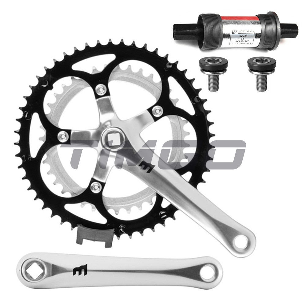 Motachie จักรยานเสือหมอบ 28/9/10 ความเร็ว Crankset 52-39T Square Taper ...