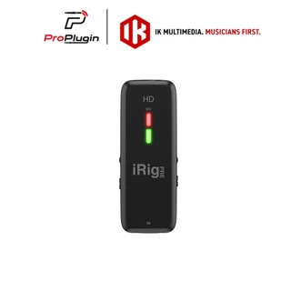 IK multimedia iRig PREHD ปรีไมโครโฟนบันทึกเสียง HD 24-bit/96kHz ขนาดพกพา Microphone Preamp Interface