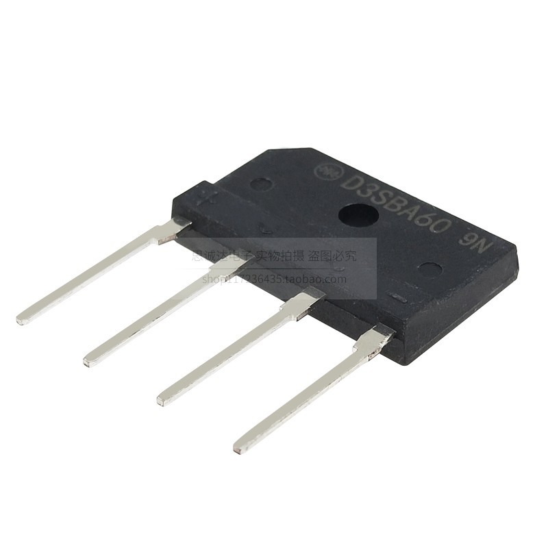 D3sba60 D3SB60 Rectifier Bridge Stacking 3A600V แถวสะพานสะพานแบน ...