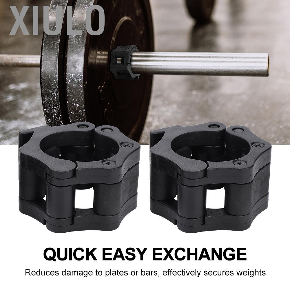 Threaded Collar 1 Pair Spin Lock Collars Barbell Dumbbell Clips Clamps Weight Bar Locks 25mm 28m Bar Clips Weight Lifting