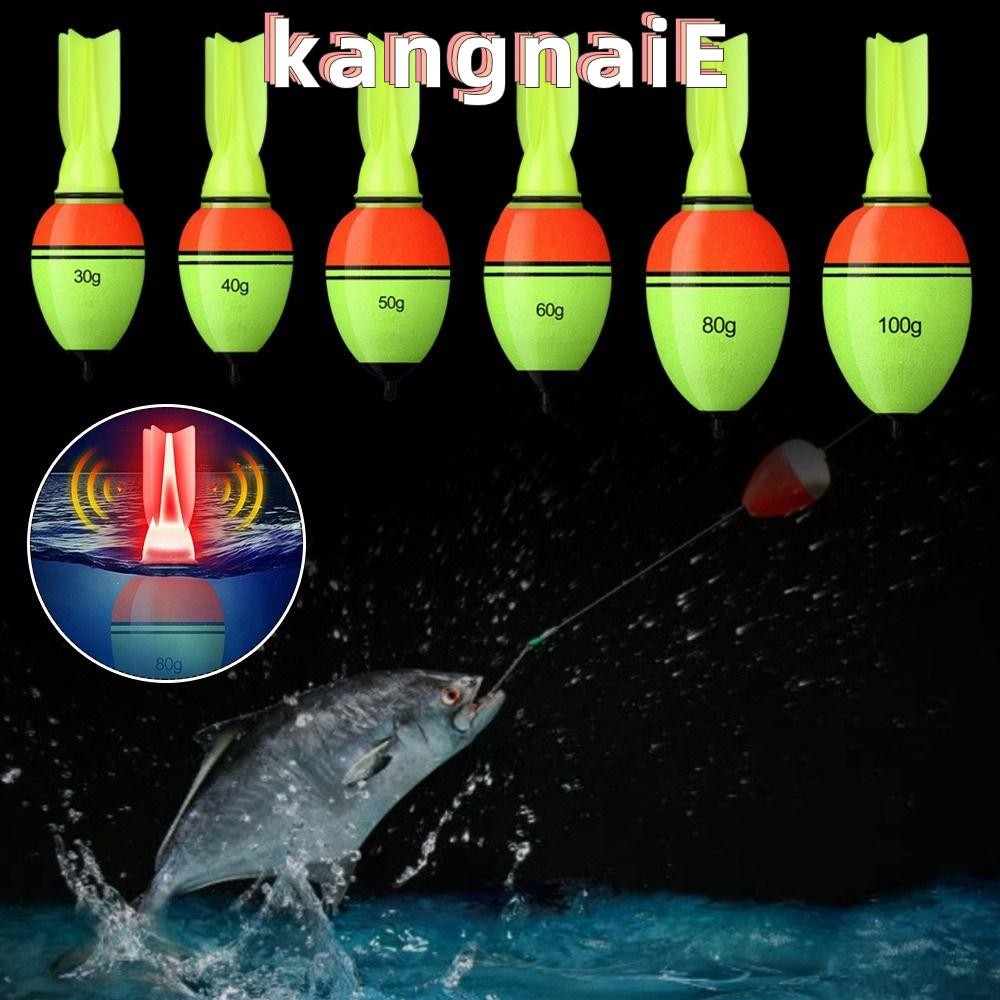 KANGNAI 5 ชิ้น EVA Fishing Float, Light Stick 30g-100g Luminous Float ...