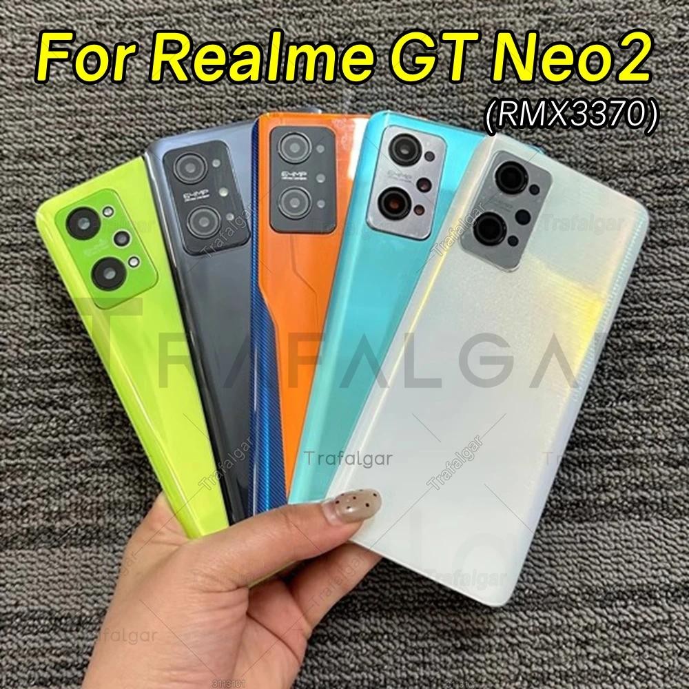 ฝาหลังแบตเตอรี่สําหรับrealme GT Neo2 Neo 2 5G RMX3370 ด้านหลังแผงประตู ...