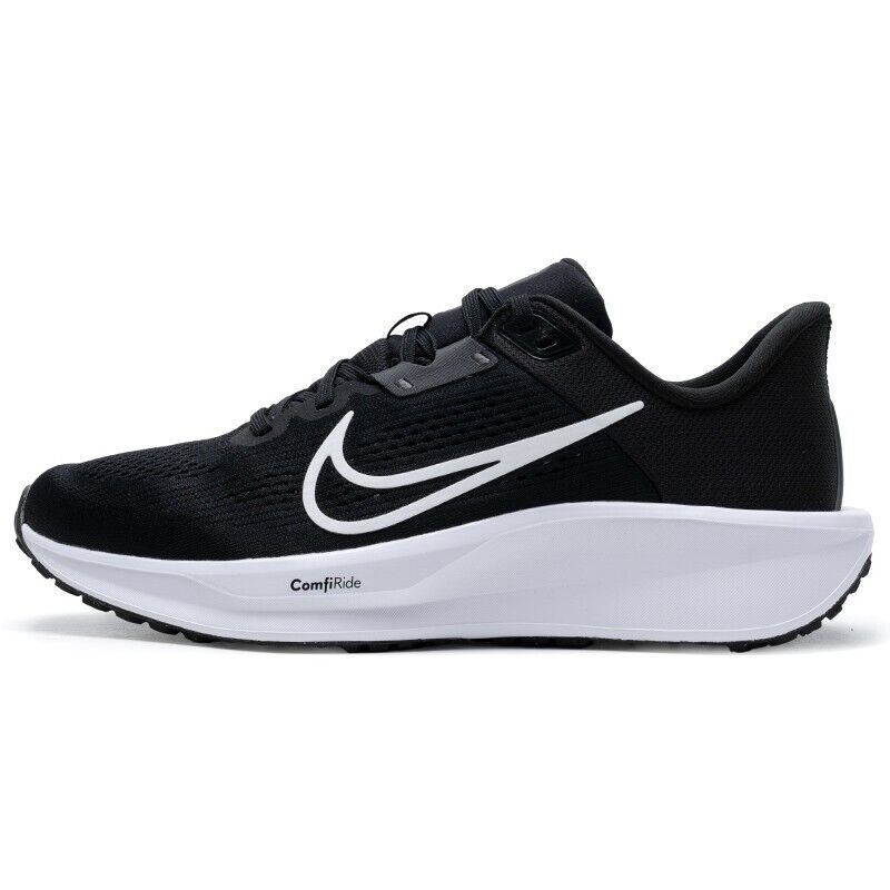 รองเท้าวิ่ง Quest 6 Black White Men Road Running Jogging Athletic Shoes ...