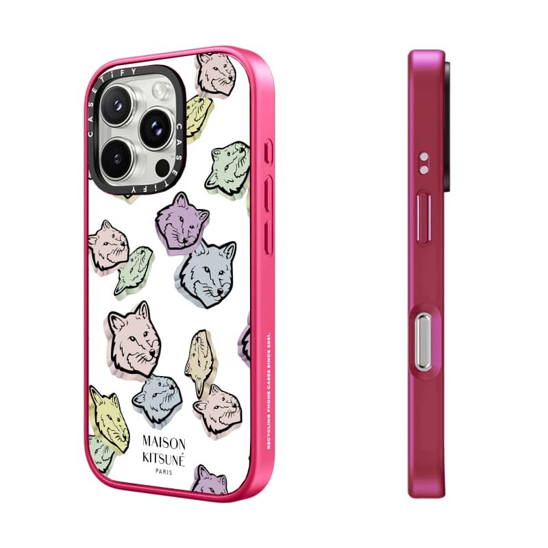 Maison Kitsuné Sprinkles Multi Case CASECASE X Maison Kitsuné Sprinkles Multi Case Matte Black Matte