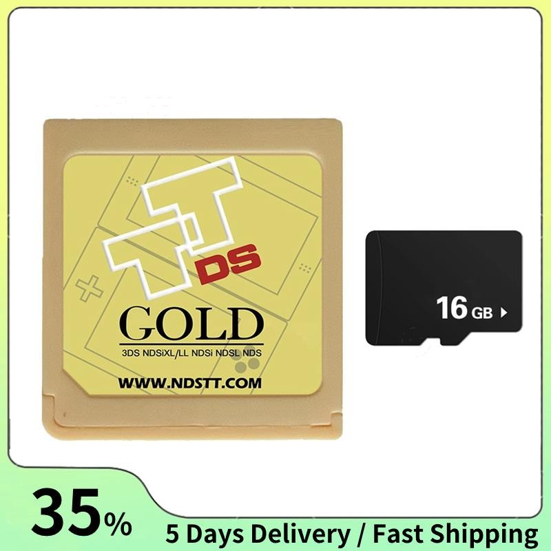 สําหรับการ์ดเกม NDS TTDS GOLD Burning Card + 16G การ์ดหน่วยความจํา ...