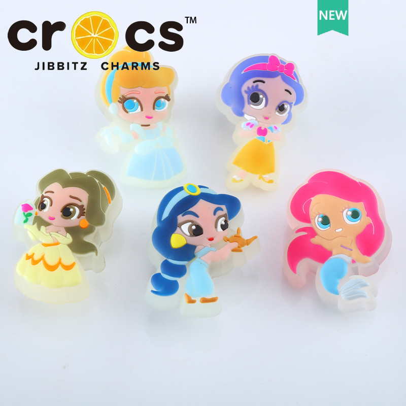 LED jibbitz cross หัวเข็มขัดรองเท้า อุปกรณ์เสริม ดิสนีย์ สโนว์ไวท์ ...