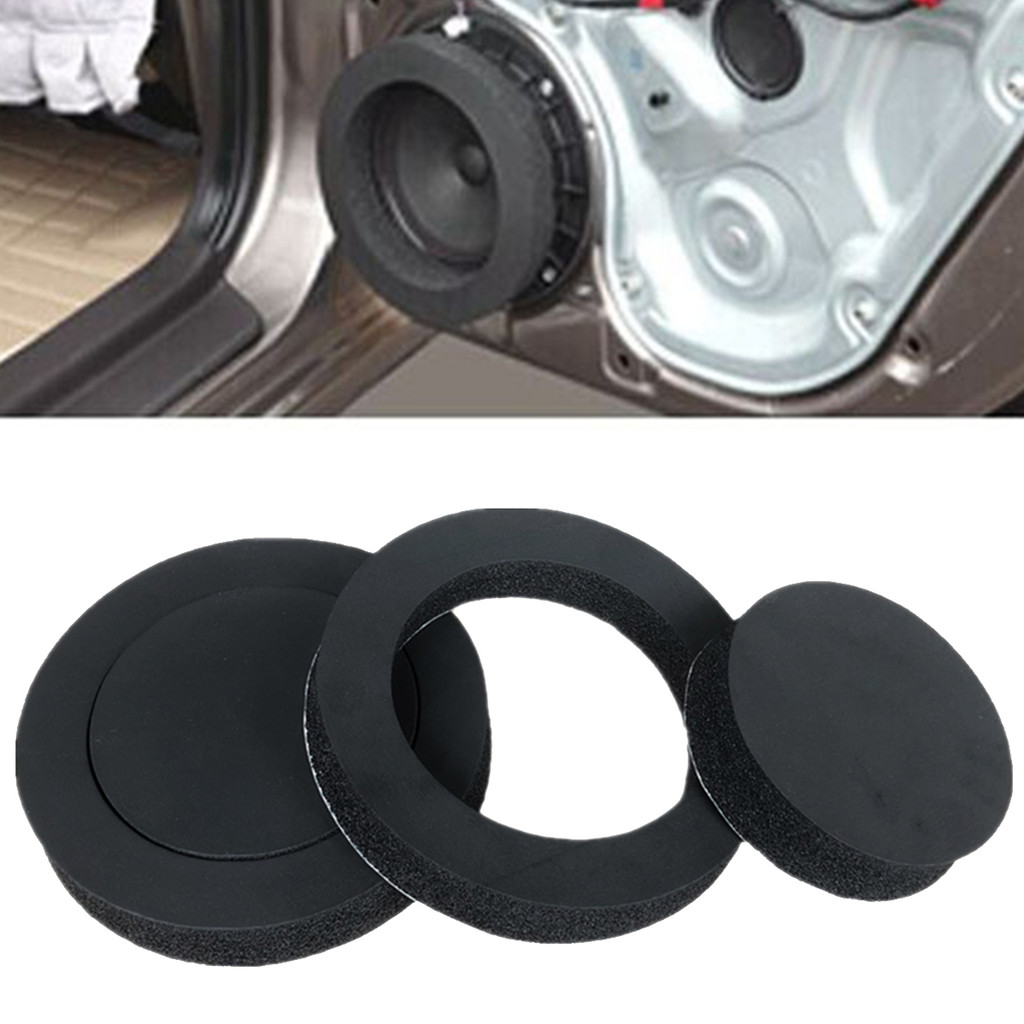 2pcs ลําโพง Fast Rings ลําโพงรถยนต์โฟม Baffles Enhancers ระบบฟองน้ํา ...
