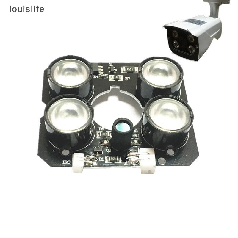 Leth 4 LED Array อินฟราเรด 90 องศาหลอดไฟ 850nm IR Board Illuminator 4x ...