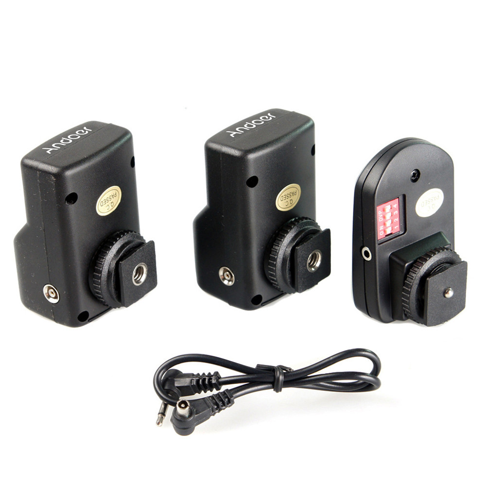 Flash Trigger Andoer Universal 16 ช่องวิทยุระยะไกลไร้สาย Speedlite ...