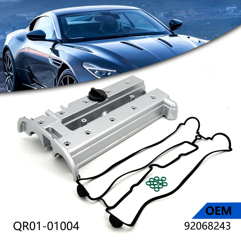 VR 92068243 อลูมิเนียมเครื่องยนต์ฝาครอบวาล์ววาล์ว Chamber สำหรับ ...