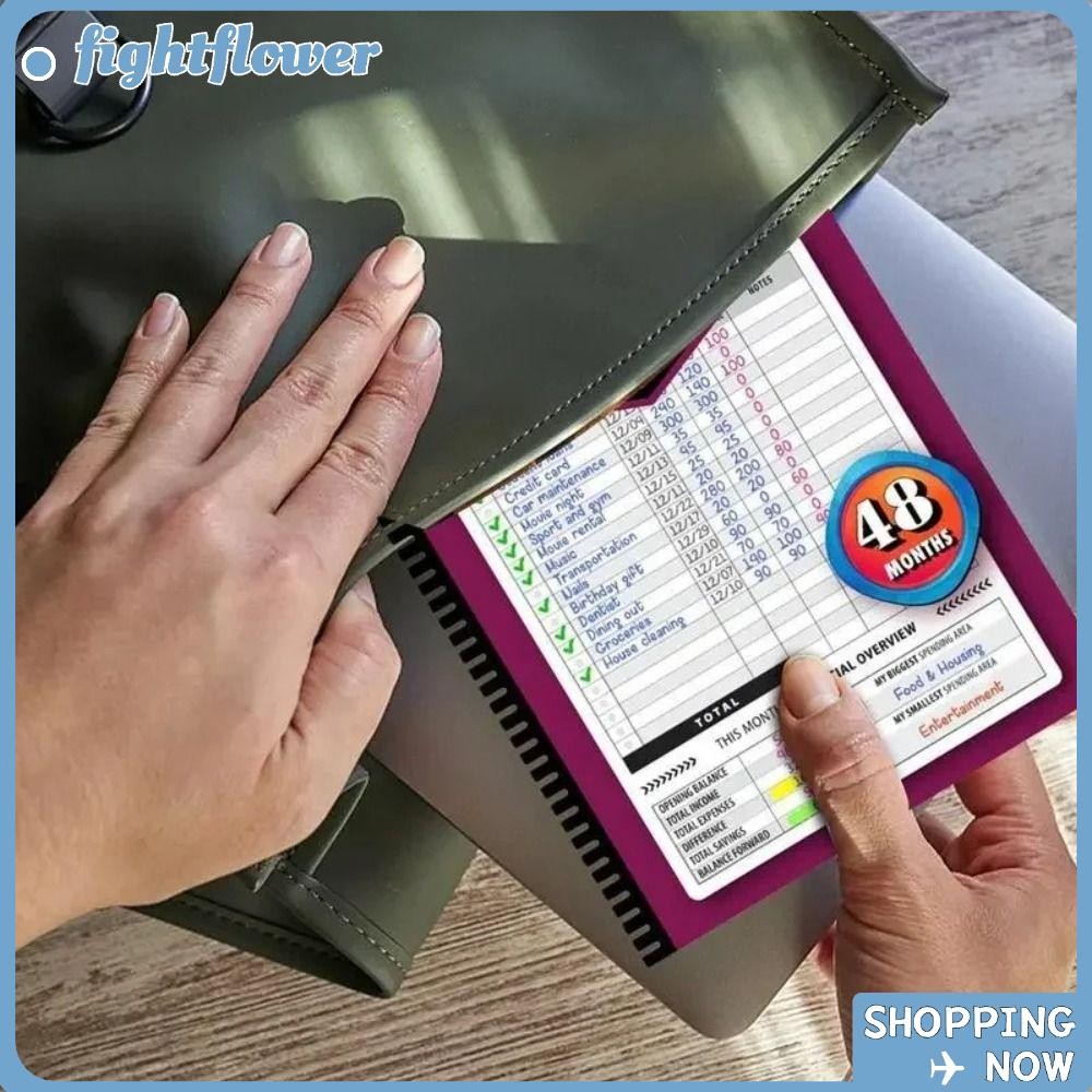 FIGHT Bill Payment Organizer Notepad, Save Money 4 ปีการติดตาม Budget ...
