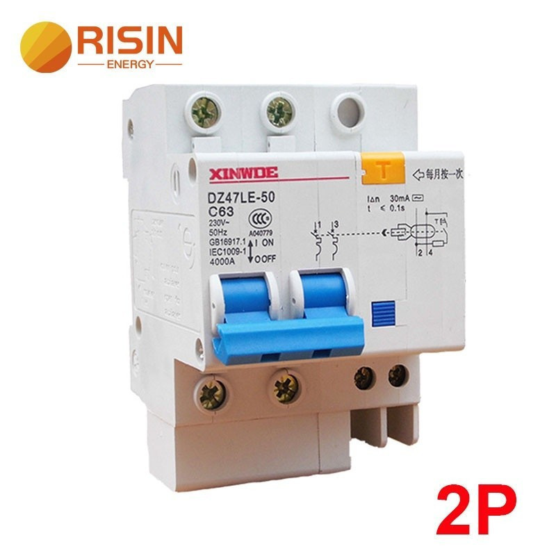 ขายร้อน 2P 3P + N RCCB RCBO AC 230V วงจรสั้นป้องกันสมาร์ท MCB ประเภท ...