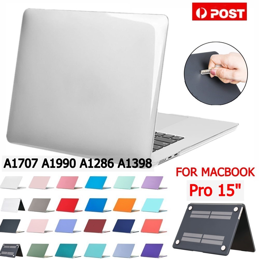 UESWILL Custodia Rigida Opaca Liscia Compatibile Con MacBook Pro (Retina, 15", Metà 2012/2013/2014/metà 2015), Modello A1398, Senza CD-ROM, Senza Touch Bar, Blu Navy - Foto 7