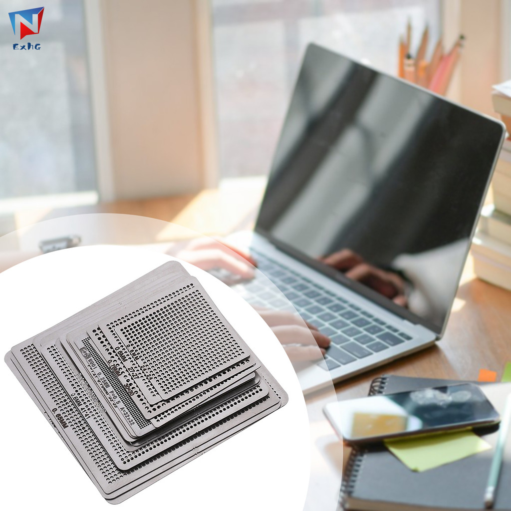18pcs BGA-Stencils Universal High-Precision Solder Template สําหรับ ...