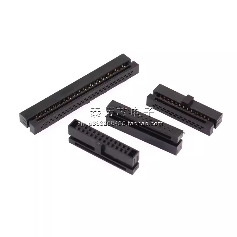 1.27/2.0/2.54 มม. ปลั๊กแตร IDC ด้ายจีบ FC-10P14P16/20 ~ 40P Crimping ...