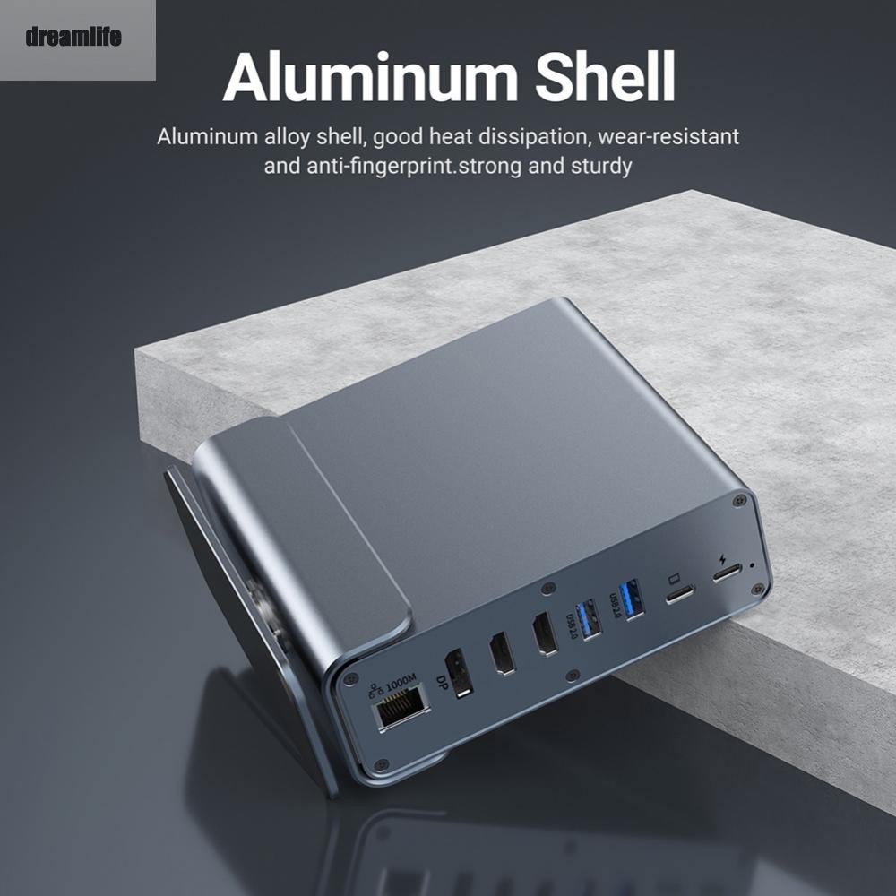 สถานีเชื่อมต่อ USB C Sleek รองรับ Multi Monitor Setup ไร้แรง | Shopee ...