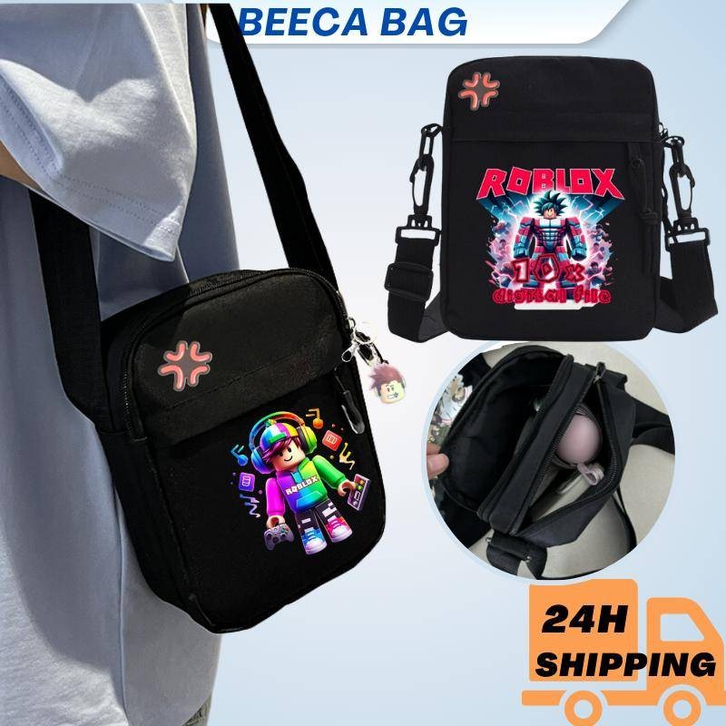 In stock)Roblox bags กระเป๋าสะพายไหล่ กระเป๋าเด็ก กระเป๋าสะพายข้าง ...