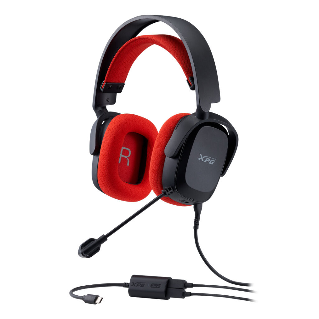 Headphone XPG PRECOG STUDIO With ESS USB-C DAC Gaming Wired Headphone ...